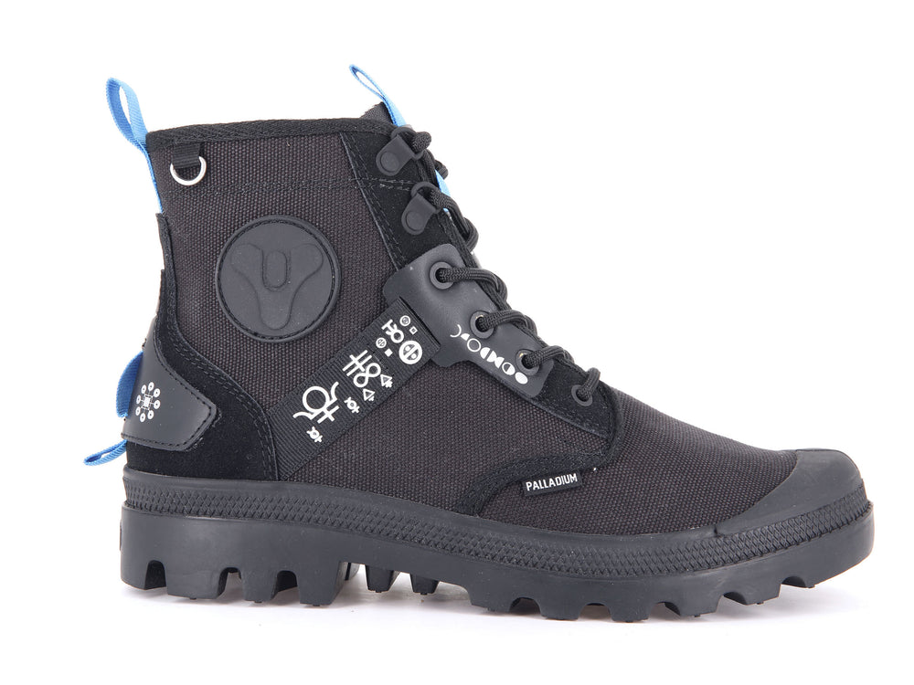 Botas Palladium PAMPA WITCH QUEEN X DESTINY Mujer Negras | Costa Rica-20619